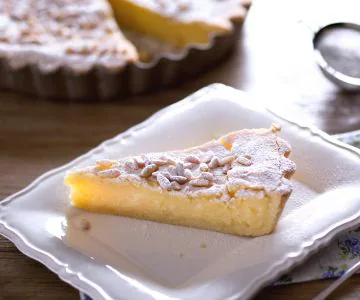 Torta della nonna (Grandma's custard pie)