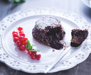 Chocolate lava cake