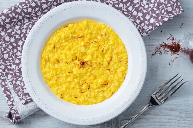 Saffron risotto