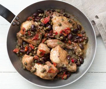 Sicilian-style chicken