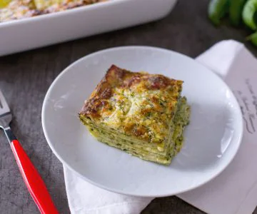 Pesto lasagna