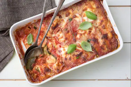 Zucchini parmigiana