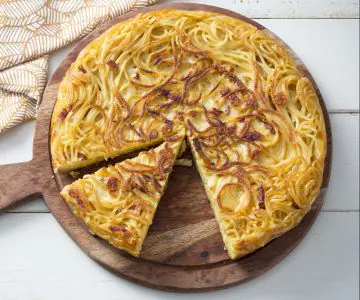 Spaghetti frittata