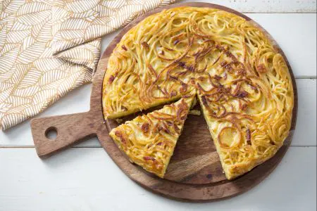 Spaghetti frittata