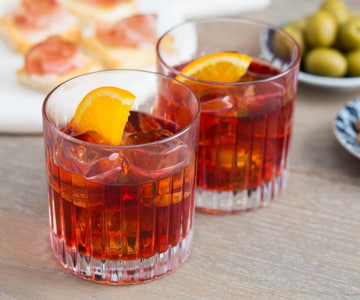 Negroni cocktail