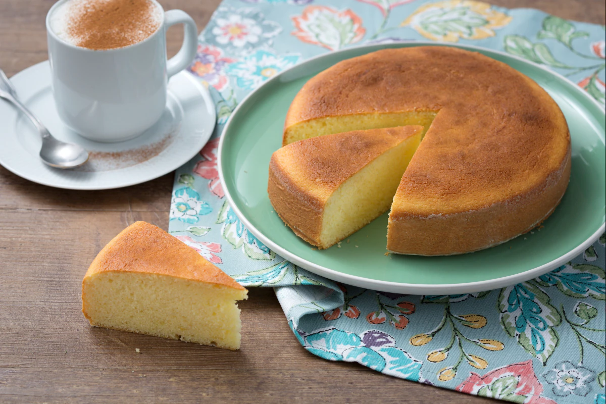 Hot milk sponge cake