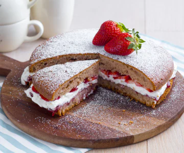 Strawberry cake