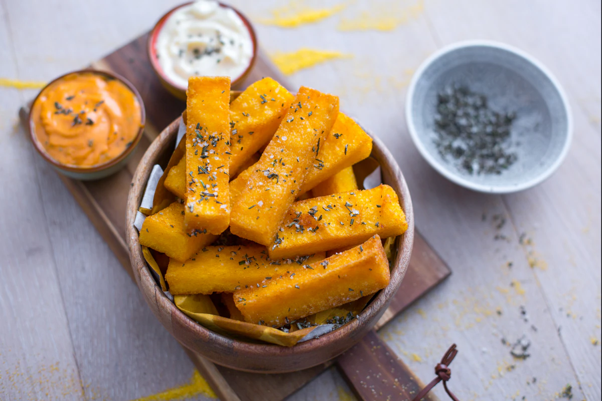 Polenta chips