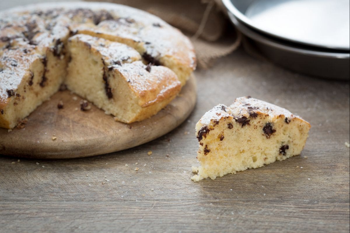 Ricotta and chocolate cake