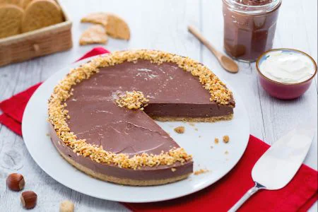 Nutella cheesecake