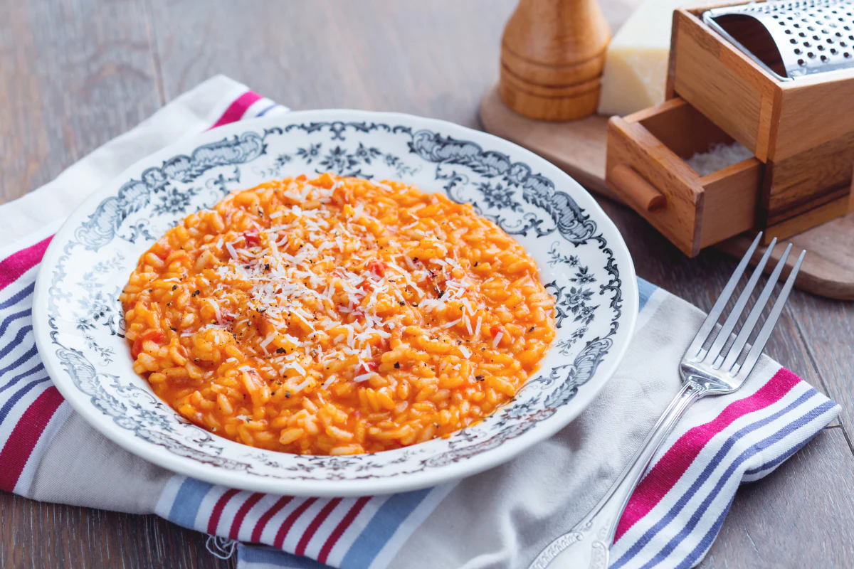 Risotto all'amatriciana