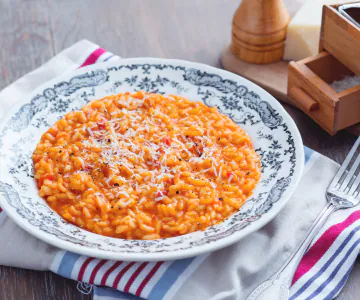 Risotto all'amatriciana