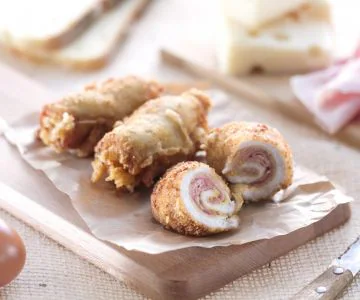 Breaded cutlet rolls