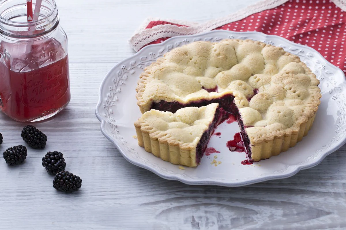 Blackberry pie