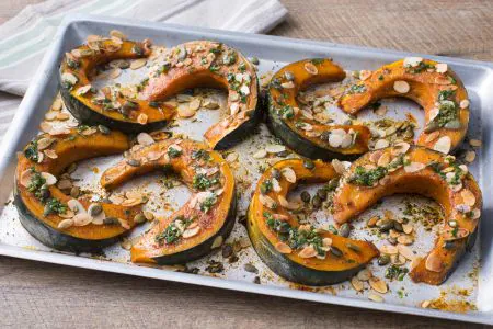 Roasted pumpkin