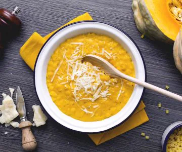 Milanese-style pumpkin soup