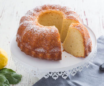 Ricotta and lemon bundt cake