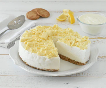 Cold lemon cake