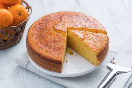 Clementine sponge cake