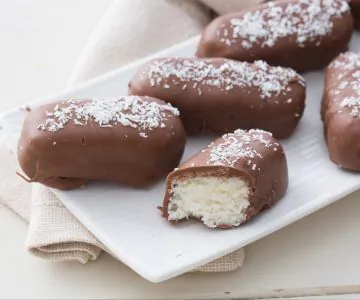 Chocolate coconut bars