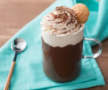 Hot coconut chocolate