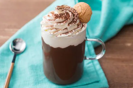 Hot coconut chocolate