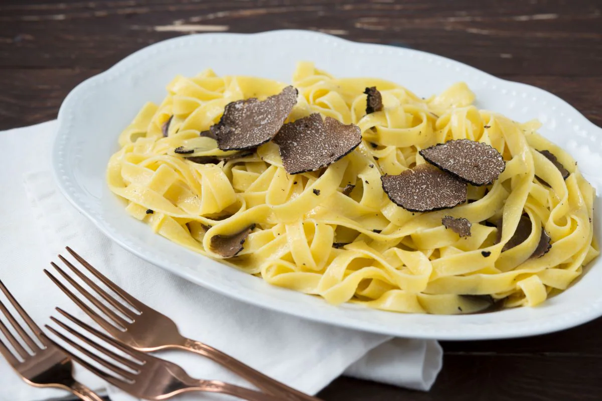 Truffle fettuccine