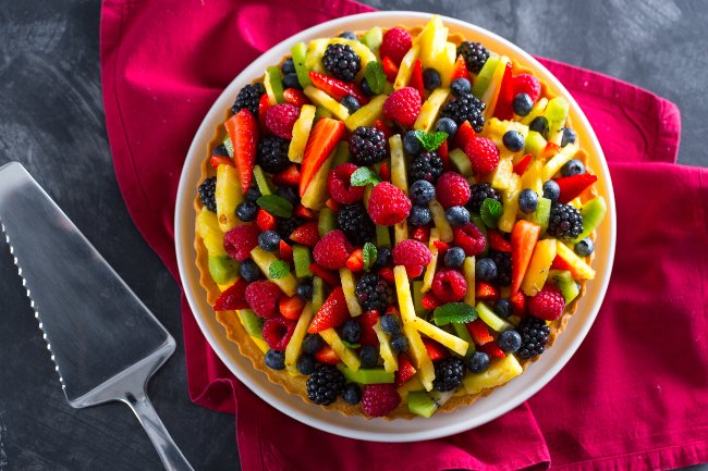 Fruit tart - Italian recipes by GialloZafferano