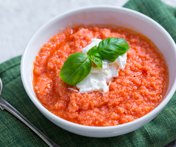 Summer tomato soup