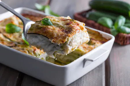 Zucchini lasagna