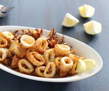 Air fryer calamari