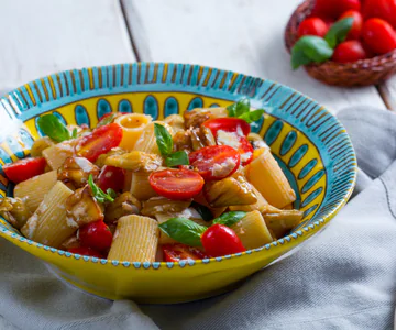 Cold pasta alla Norma