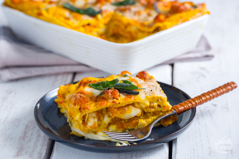 Pumpkin lasagna