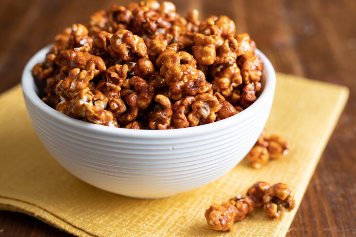 Salted caramel popcorn