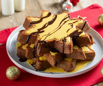 Pandoro Stars with Zabaione Cream