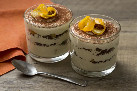 Orange tiramisu