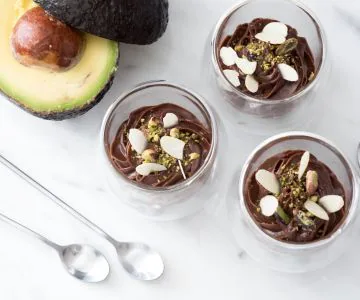 Avocado chocolate mousse