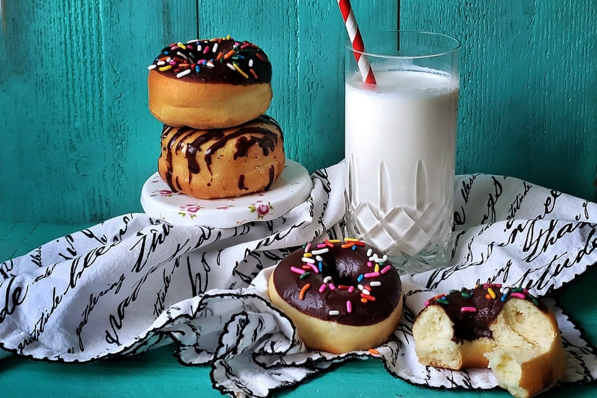 Air fryer donuts