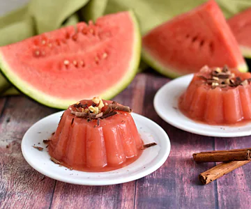 Sicilian Watermelon Pudding (Gelo di Melone)