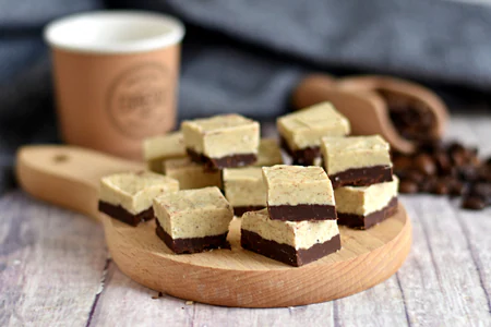 Chocolate coffee fudge