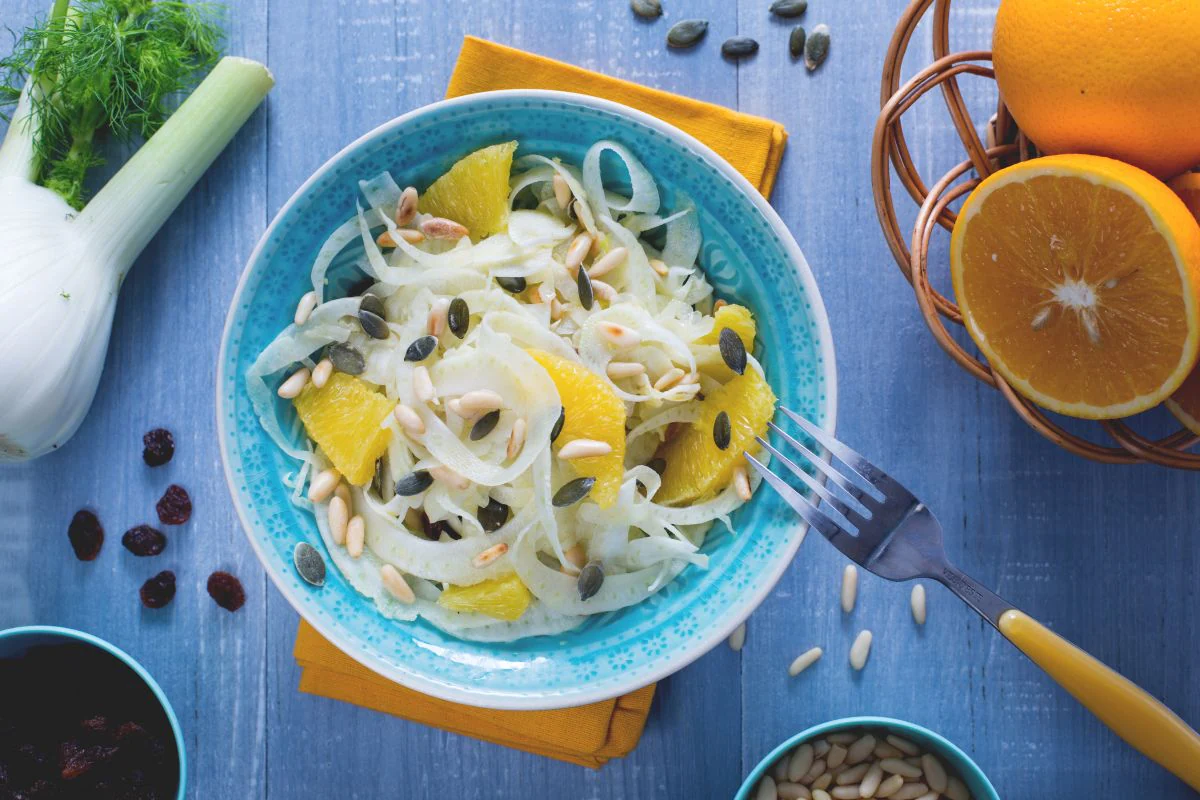 Fennel and orange salad