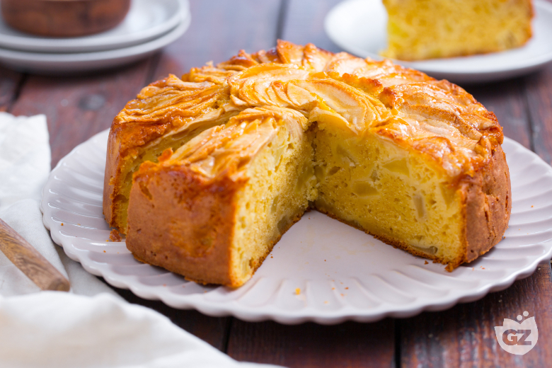 Apple cake no butter