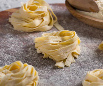 Eggless Handmade Tagliatelle