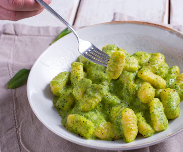 Gnocchi with Zucchini Cream