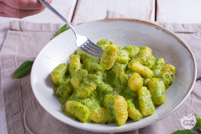 Gnocchi with Zucchini Cream Recipe