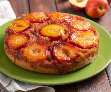 Peach Upside-Down Cake