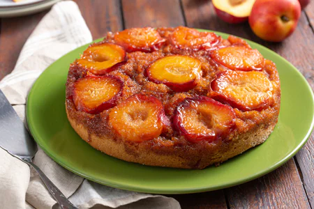 Peach Upside-Down Cake