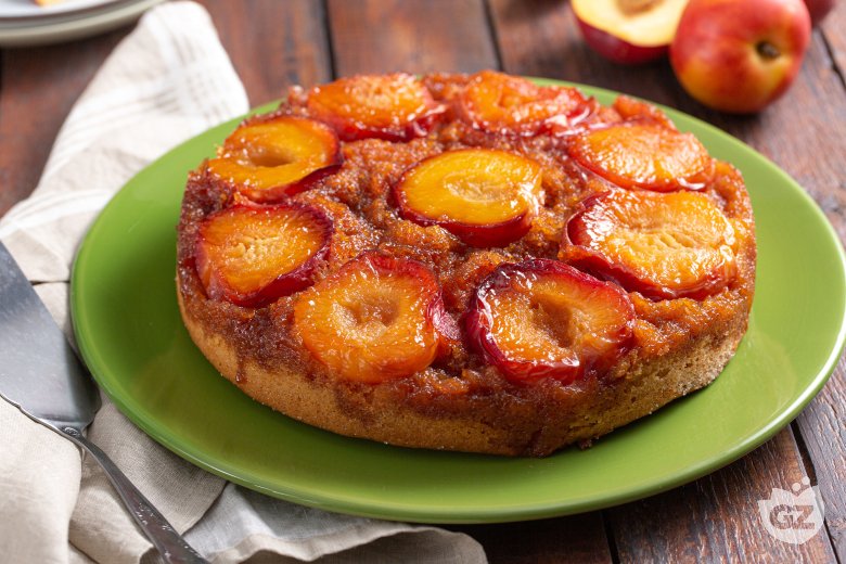 Peach Upside-Down Cake
