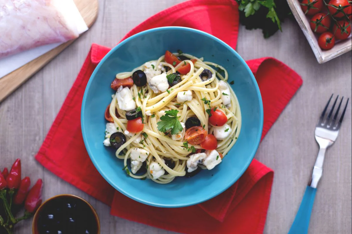 Linguine with Monkfish Ragu