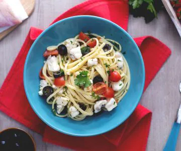 Linguine with Monkfish Ragu